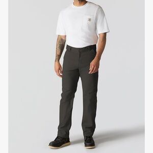 Carhartt Rugged Flex Rigby Relaxed Fit Canvas Pants Charcoal Gray 42x30 EUC